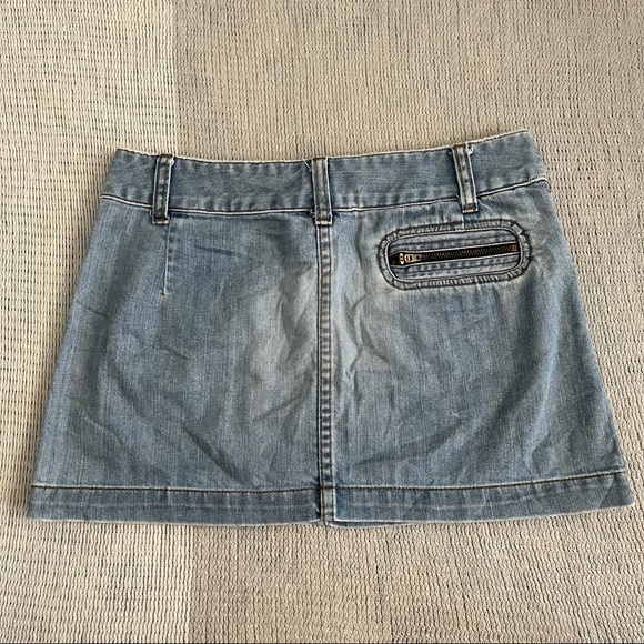 Y2K American eagle denim mini skirt - Picture 2 of 3